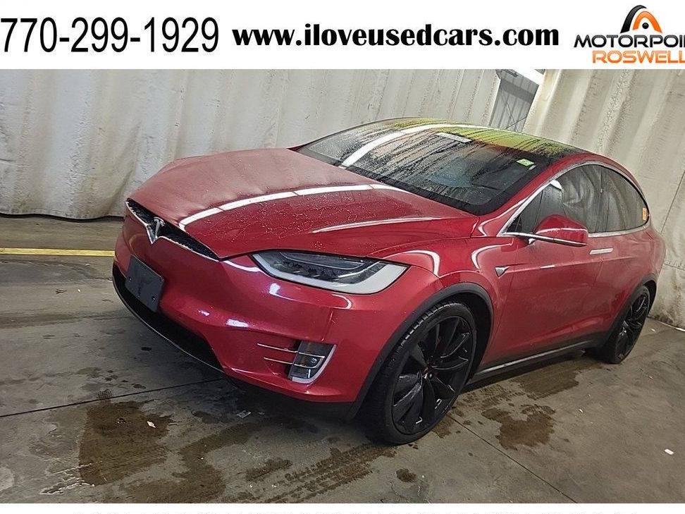 TESLA MODEL X 2018 5YJXCBE2XJF087680 image